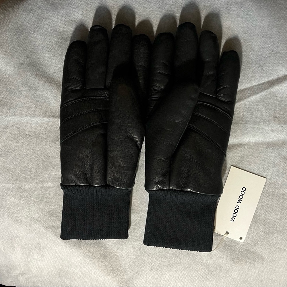 NWT Wood Wood Kamir Leather Gloves